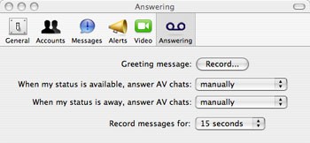 iChat nasconde nuove funzioni?