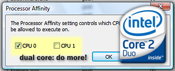 Assegnare un programma ad un processore (o core)