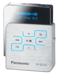 Panasonic MP3 SV-SD310: lettore portatile