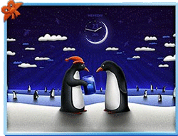 Wallpaper mac natalizio con data e refresh immagine