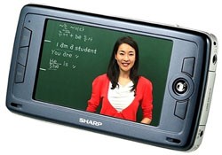 Sharp SP600: un nuovo Portable Media Player