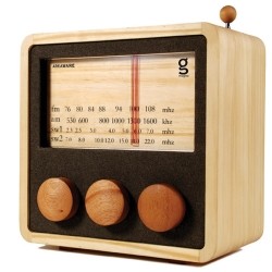Magno Wooden Radio, la radio con la scocca in legno