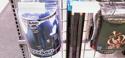 Microfono per Rock Band non compatibile con Wii