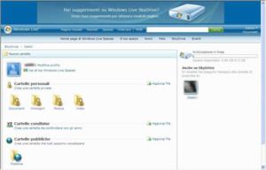 Windows Live SkyDrive sbarca in Italia