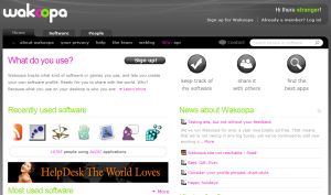 Fai vedere a tutti i software che usi con Wakoopa