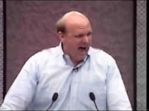 Monkey dance (Steve Ballmer making an ass out of himself)