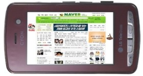 LG LH2300 Touch Web, il cellulare per navigare