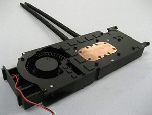 GeForce 9800 GX2 raffreddata a liquido per Asatek