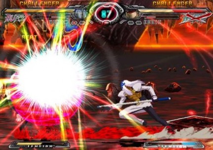Guilty Gear XX Accent Core Plus su PSP