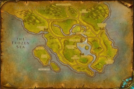 WoW: Wrath of the Lich King: prima mappa e (forse) Alpha testing