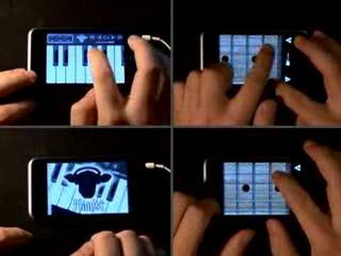 iPhone ad music using Pianist and Guitarist