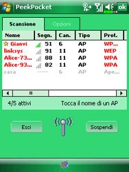 PeekPocket, alla ricerca del WiFi su Pocket PC