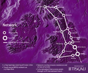 Possibile scissione e vendita per Tiscali