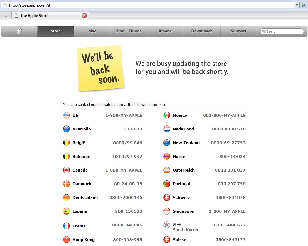 Ufficiale: iPhone in Italia
