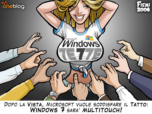 Windows 7, sarà multitouch... avrà successo?