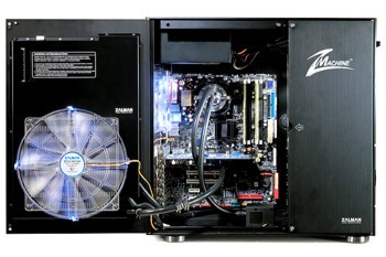 Zalman Z-Machine LQ1000, case a raffreddamento ibrido