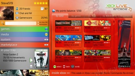 Xbox 360: dashboard ridisegnata da zero?