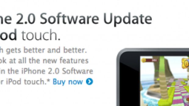 Disponibile il firmware 2.0 per iPod Touch