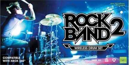Rock Band 2 avrà batteria e chitarra wireless
