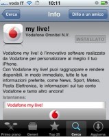 Vodafone My Live! pronto per l'App Store
