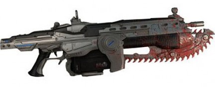 Gears of War 2: il fucile Lancer in bundle con il gioco