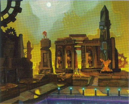 Sonic Chronicles: The Dark Brotherhood in  fase gold