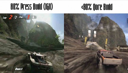 MotorStorm: Pacific Rift - la demo è una build molto vecchia?