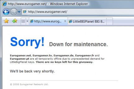 LittleBigPlanet: le chiavi della beta pubblica uccidono Eurogamer