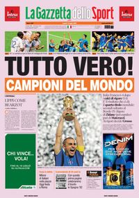 Gazzetta dello Sport per piccoli schermi