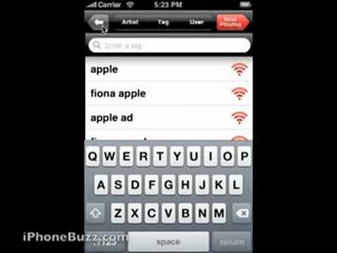 iPhone Last.fm v2.0 leaked
