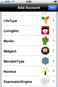iBlogger: aggiornare il blog dall'iPhone