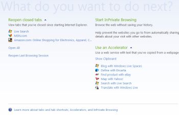 Internet Explorer 8 Beta 2, il nuovo browser MS è quasi pronto