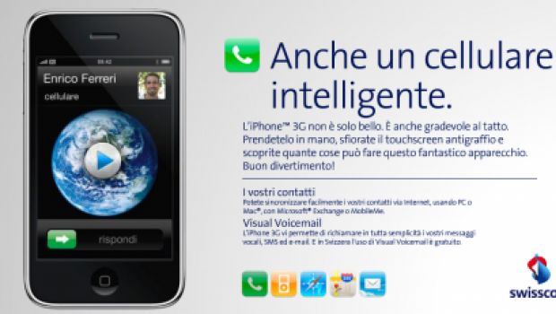 Swisscom: iPhone ora solo con abbonamento