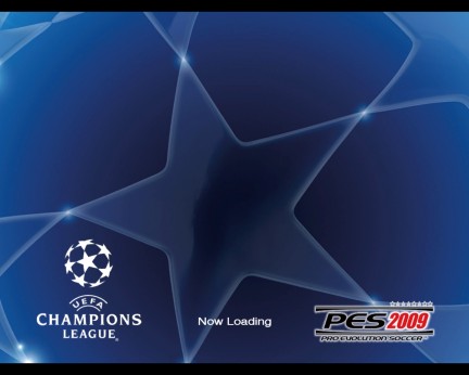 Pro Evolution Soccer 2009: immagini di menu e intro della Champions League