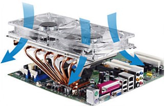 Cooler Master GeminII: raffreddamento per CPU e scheda madre