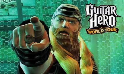 Guitar Hero World Tour: contenuti scaricabili già disponibili al lancio