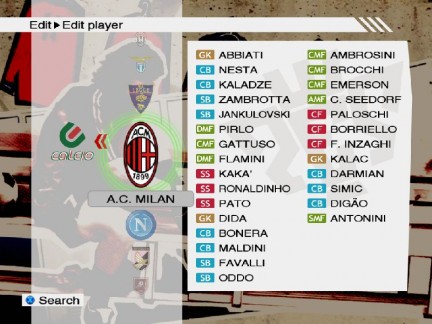 Pro Evolution Soccer 2009: patch 1.10 per la versione PC