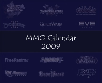 Il calendario 2009 degli MMO