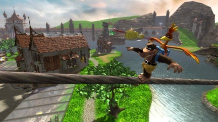 Banjo-Kazooie: Nuts & Bolts - Rare sistemerà il testo illeggibile
