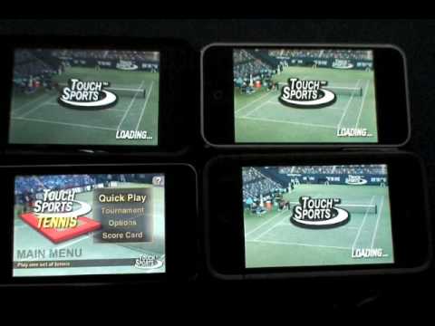 TouchSports Tennis '09 on 4 devices