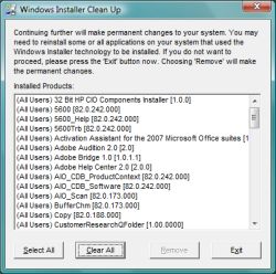 Windows Installer Cleanup Utility: disinstallare i programmi definitivamente