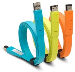 Più ordine sulla scrivania con i Flat Cables di LaCie