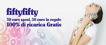 Fiftyfifty: il piano tariffario di Digitel Italia
