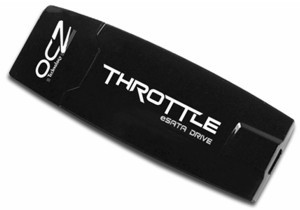 OCZ Throttle, un flash drive con interfaccia eSATA