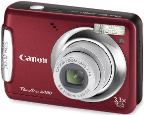 Canon PowerShot A480: 10 megapixel facili da utilizzare