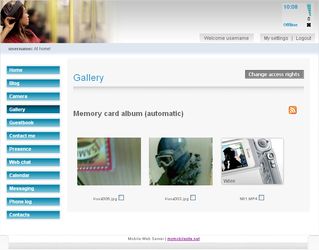 Nokia Mobile Web Server, un sito dentro al cellulare