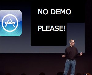 App Store... Demo? No, grazie