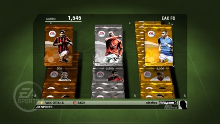 FIFA 09: nuova modalità multiplayer Ultimate Team
