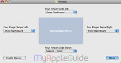 Il multitouch sarà configurabile?