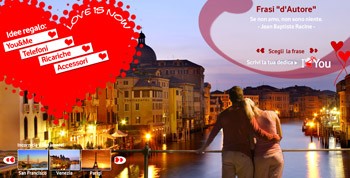 Vodafone: auguri di San Valentino